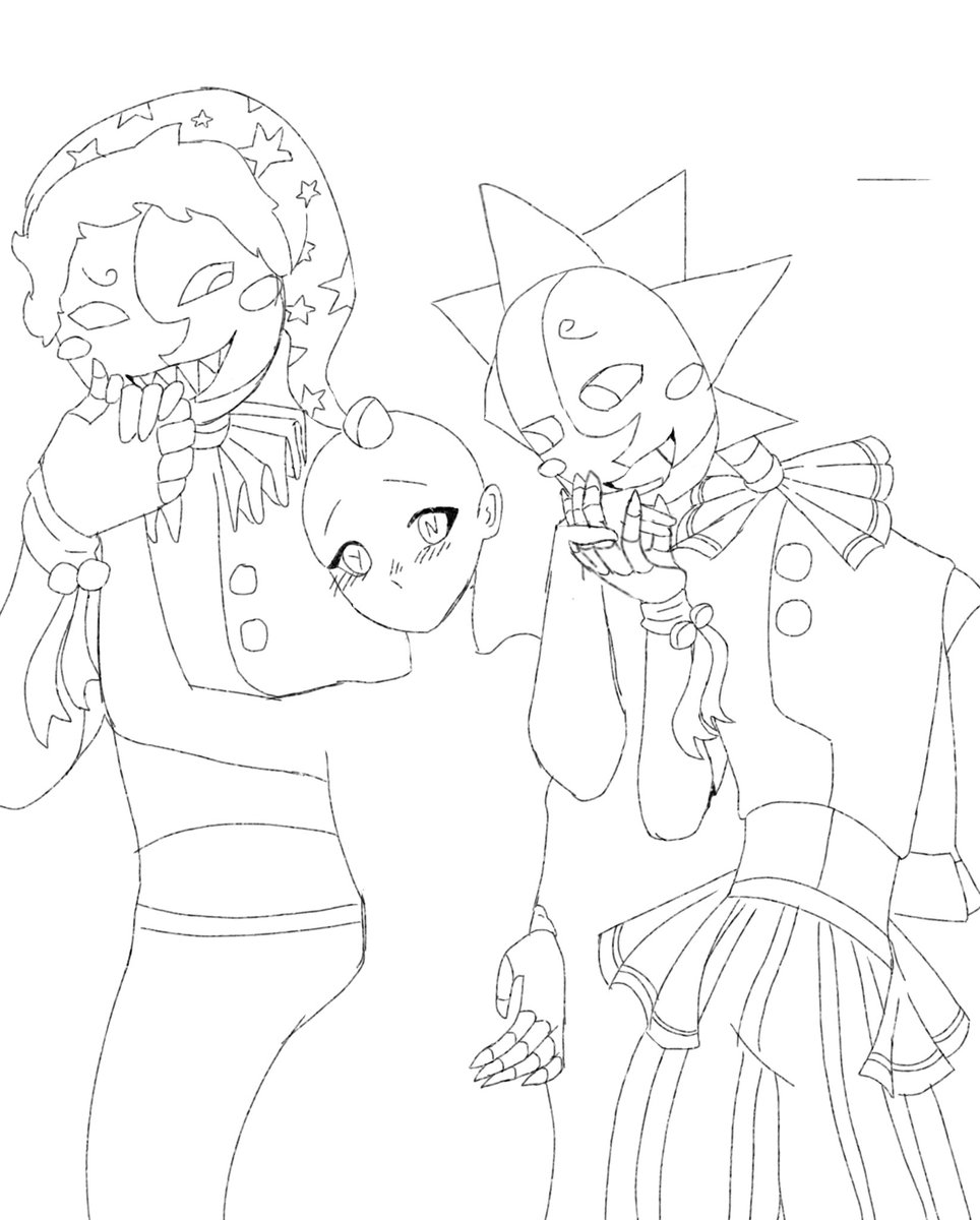 silverplacetwt's tweet photo. anyway... wip... im obsessed #fnaf #sundrop #moondrop https://t.co/Va9CU5xuEh