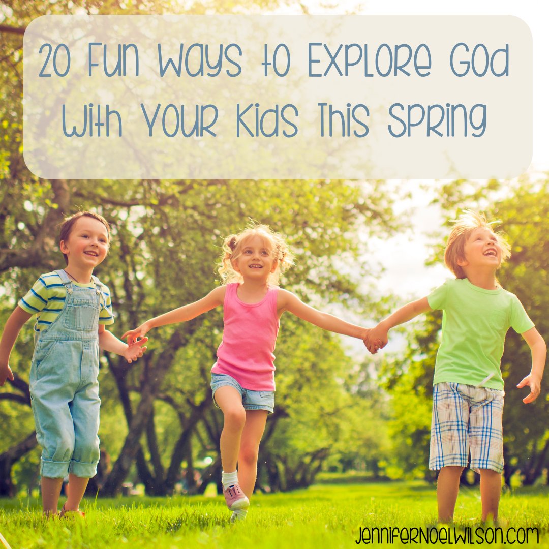 AuthorJennNWils's tweet photo. Spring is nearly here! I'm sharing some fun ways to explore God with your kids on my blog.
#spring #spring2023 #christianblogger #mommyblogger #christianmommyblogger #deuteronomy6 #springblog #writingcommunity https://t.co/X70oycEZrl