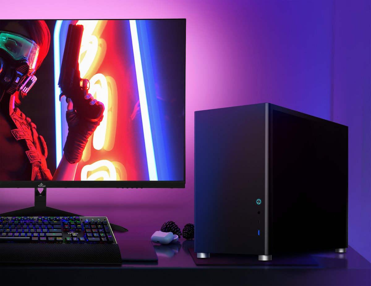yeyian_usa's tweet photo. Say hello to mi little friend 😎

Presenting the Yeyian Hussar Micro ATX Gaming PC, a full-tower system in a small package. The new YEYIAN Hussar Micro ATX Gaming PC Case offers a new dimension to micro ATX, DTX and mini ITX Gaming enthusiasts.

#gamingpc #microatx #miniatx https://t.co/y6EG8b5xDk