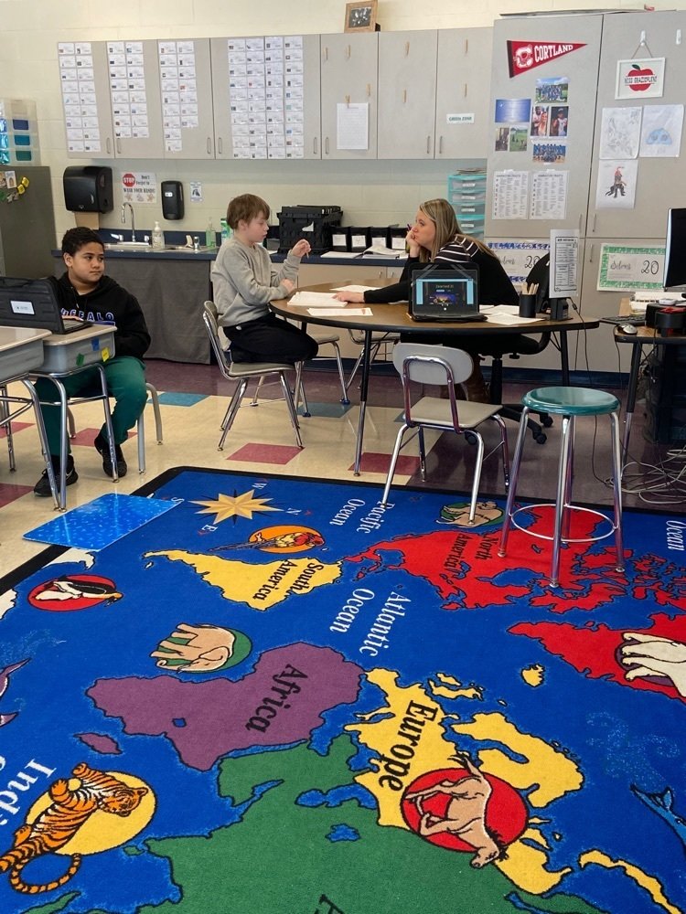 BataviaJK's tweet photo. Ms. Grazioplene running multiple centers in her room at the same time! Two places at the same time?!? Very impressive! https://t.co/HUMRVI2Eu9