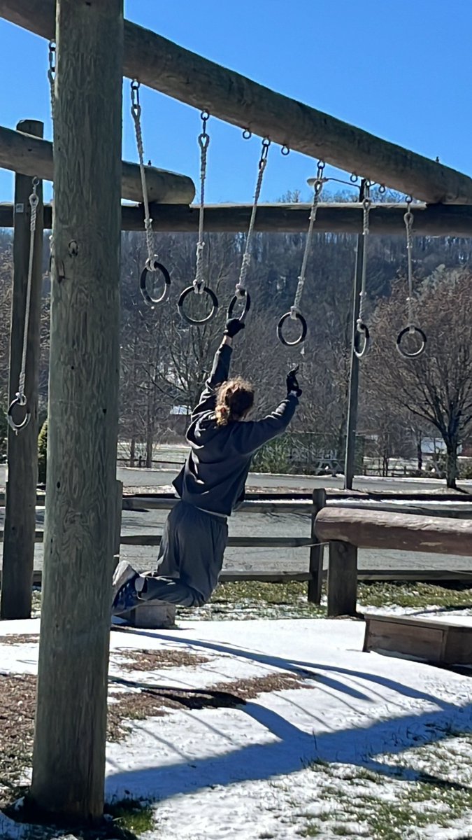 LeviKoonce2026's tweet photo. Did an obstacle course and five different zip lines in the Blue Ridge Mountains in North Carolina this morning. Decent workout. And also freezing cold. But fun.
#notscaredofheights https://t.co/2yTYGitCy4
