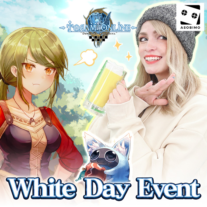 asobimo_en's tweet photo. 💮White Day Event: Trait Changing Taste of Sweets💮

Come play the latest White Day event with Sarah on our live stream!

#Toram Online Live @ 12PM (GMT+9)

▶️Youtube: https://t.co/7hrm8HOz6c
▶️Twitch: https://t.co/j13ag8a8aE

#bemmo https://t.co/YwQxyhX15g
