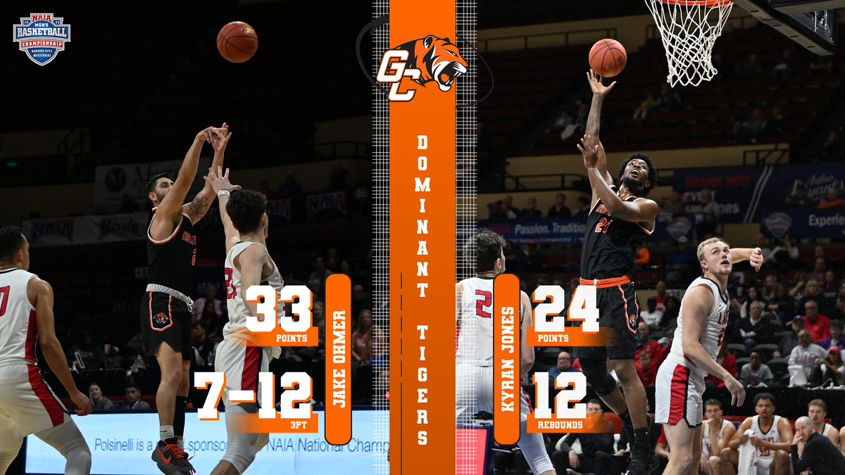 Ohmer and Dozier continue to dominate the competition with a combined 57 points. Ohmer goes 7-12 from 3 while Jones dominates in the paint with 24 points and 12 rebounds. #TigerPride
