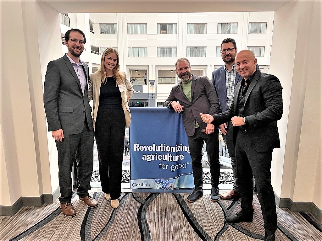 OerthBio's tweet photo. Inspiring week at @WorldAgriTech exchanging on the most critical issues facing #agriculture! Thanks to everyone who joined the discussion at our roundtable session today. #agforgood #protac #sustainableag https://t.co/fl7I0VgX3I