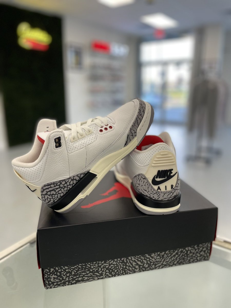 Jordan 3 Retro x Reimagined “White Cement” 👀
