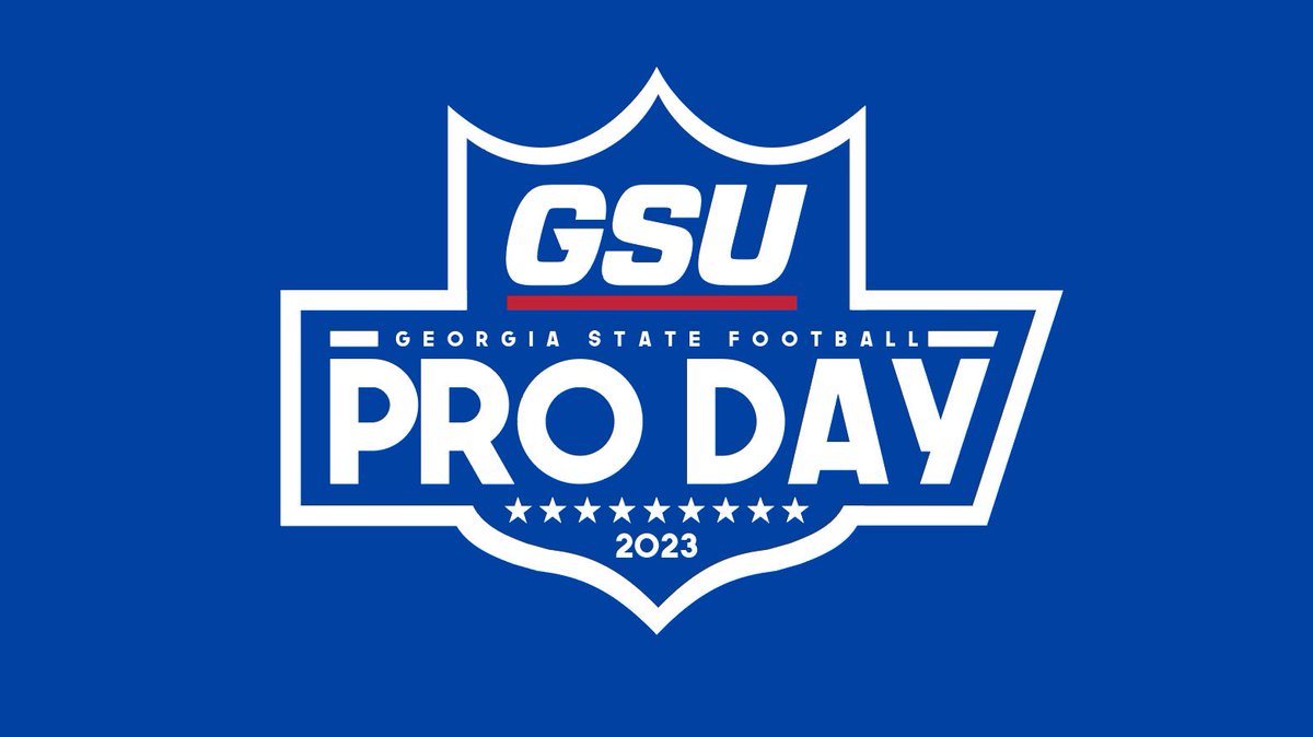 Excited to watch @GeorgiaStateFB perform at #ProDay23 tomorrow at 12! From GSU ➡️ NFL #PantherPros