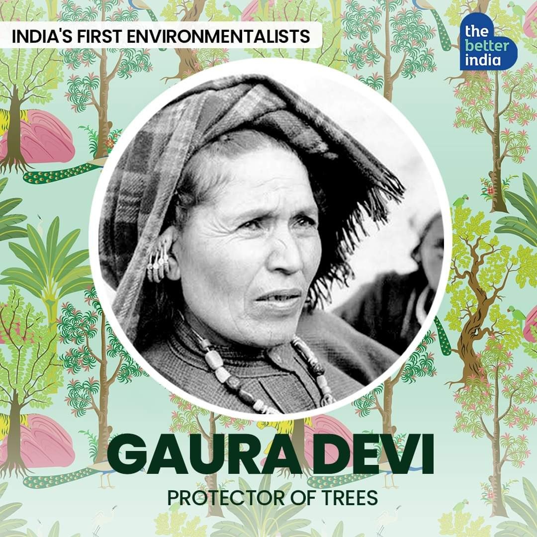 The Better India on Twitter "A legend in the Himalayas, Gaura Devi