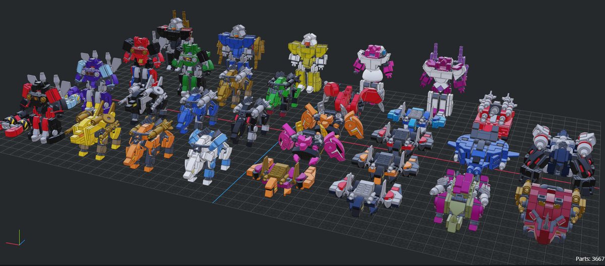 Supercanada_eh's tweet image. So I went in designing the cassette bots thinking there would only be a couple, right? Dead wrong. 💀
Getting close tho. Sneek peak for now but will have more to show once I&apos;m close to done. 

#lego #maccaddam #mecabricks #Transformers #autobots #project