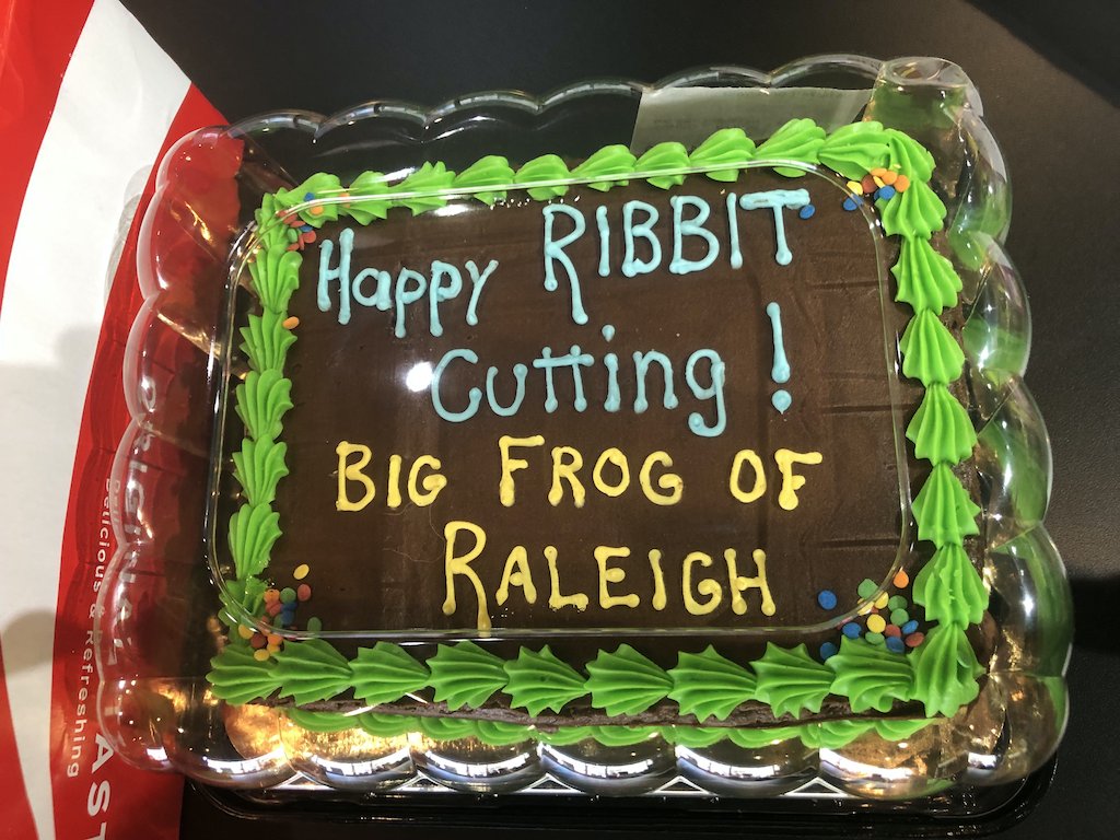 BigFrogRaleigh's tweet photo. Did you get a chance to visit us during the @wakeforestareachamber’s #RibbonCutting today, helping us celebrate 4 years, and showing off our Direct-to-Film process?

If so, share your photos with us and be our #BigFrogFriend! https://t.co/K5eP2poH9p