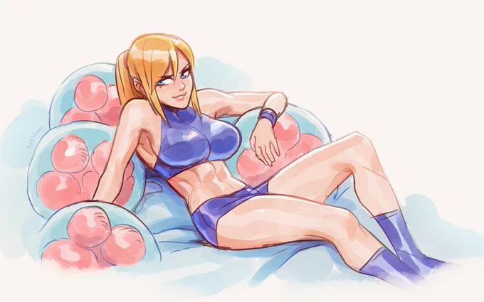 samus aran doodle 