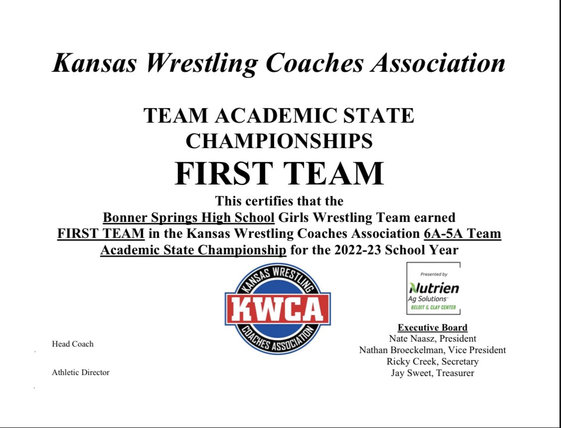 Extremely proud of the girls that worked their tail off both on the mat AND in the classroom! #StudentAthletes