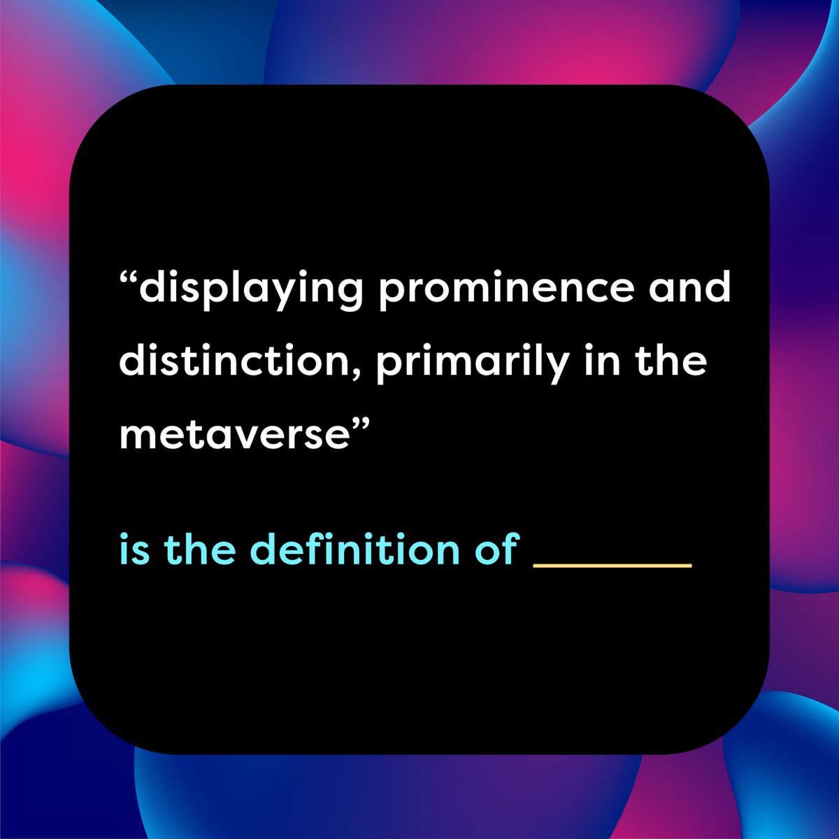 Attention all wordsmiths and language enthusiasts! <a href="/amara_city/">Amara City</a> is searching for a word that doesn't yet exist, so we're inviting the creative minds of Twitter to help us find one. Submit your creations as a single or compound word that best embodies the following statement: