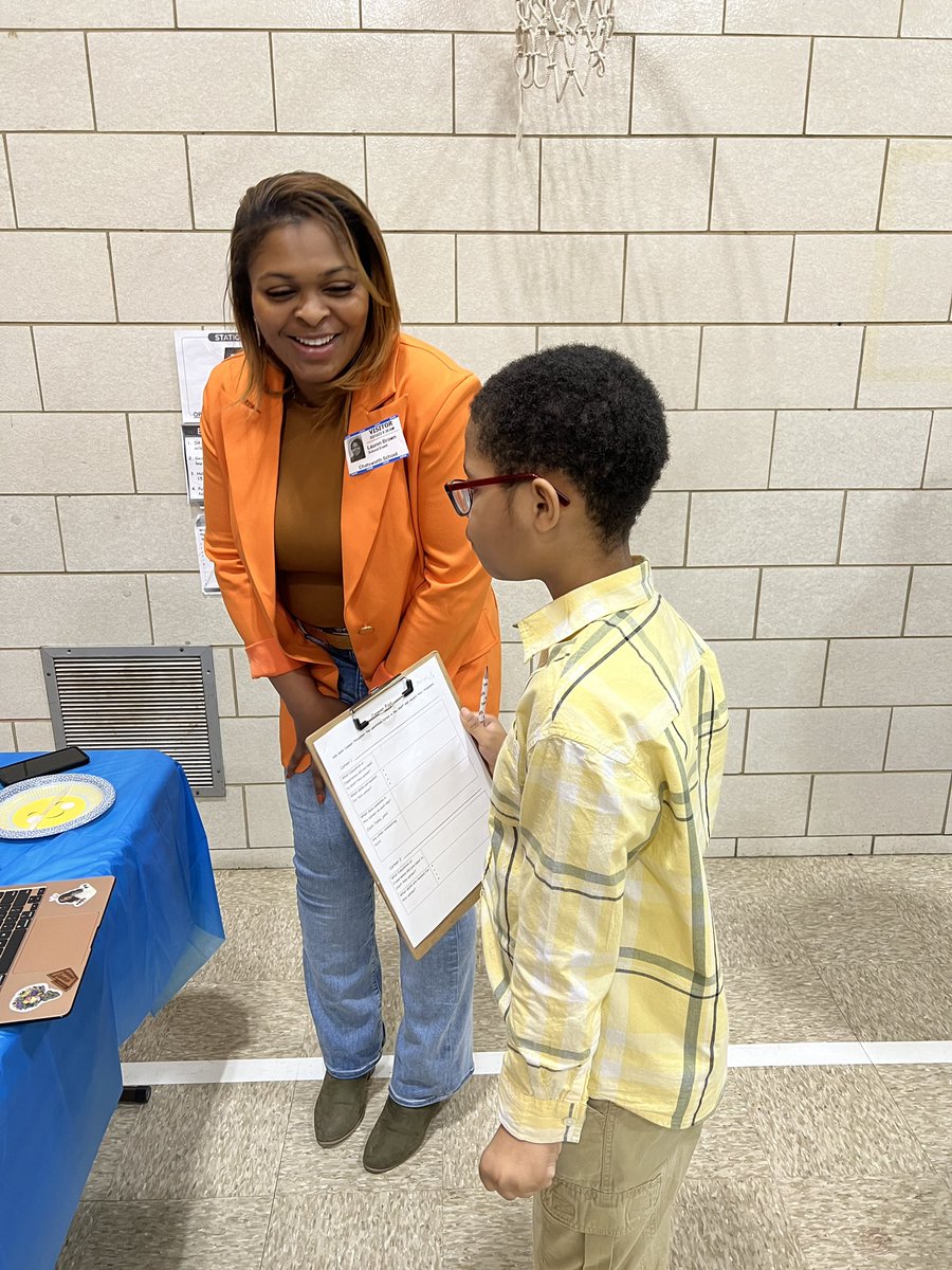 MsSnyderBCPS's tweet photo. My 5th grade students had an amazing time at the career fair today! #CapableConnectedSecure #CollegeAndCareerReady @ChatsworthSch https://t.co/UXBpFhE5PA