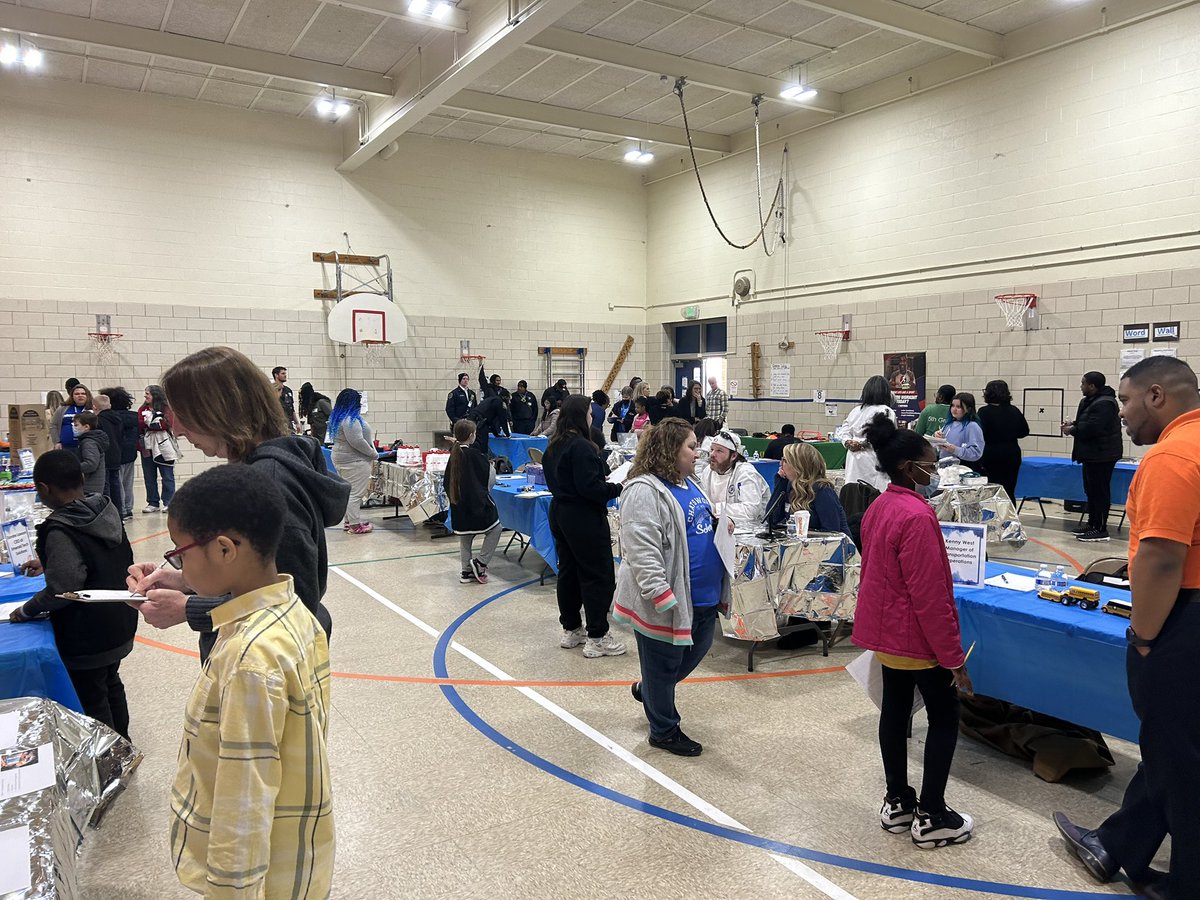 MsSnyderBCPS's tweet photo. My 5th grade students had an amazing time at the career fair today! #CapableConnectedSecure #CollegeAndCareerReady @ChatsworthSch https://t.co/UXBpFhE5PA