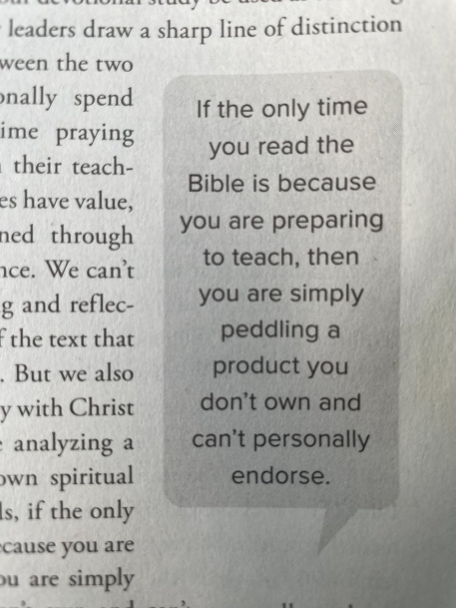 shane_pruitt78's tweet photo. We must preach and teach out of the overflow of our own time with Jesus. #callingoutthecalled https://t.co/96dcpQp4aY