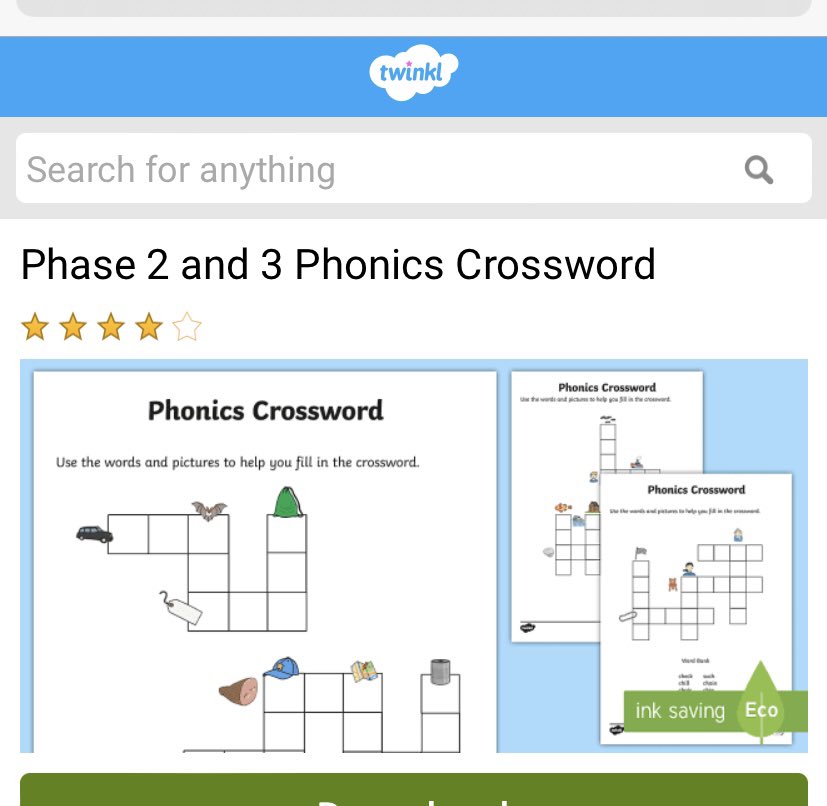 Phonics crossword puzzles are a great way to boost young children’s reading, writing and fine motor skills! This resource is beautiful illustrated to make it fun end engaging for young minds!