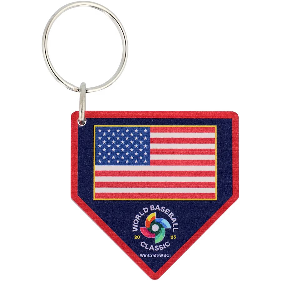 TheSkippersView's tweet photo. USA GIVEAWAY: Wanted to continue the giveaways for USA baseball during the WBC. Going a little smaller but better than nothing! If the USA wins we will giveaway this keychain! To enter simply. 

1. Like and RT
2. Follow our page
3. Comment Go USA! https://t.co/B7PL6uoJAE