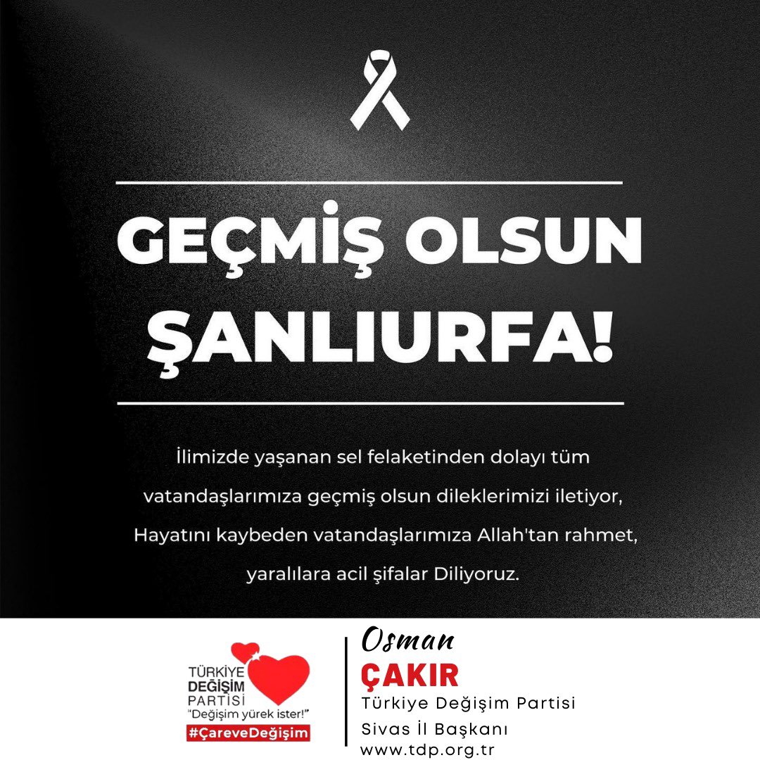 Doğal Afetler Bakanlığı Kurulsun…