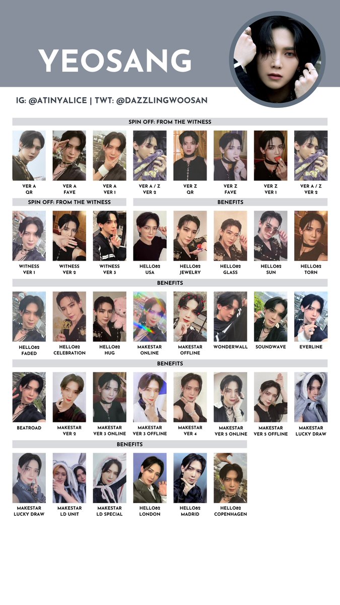 ATEEZ [SPIN OFF : FROM THE WITNESS] — photocard template