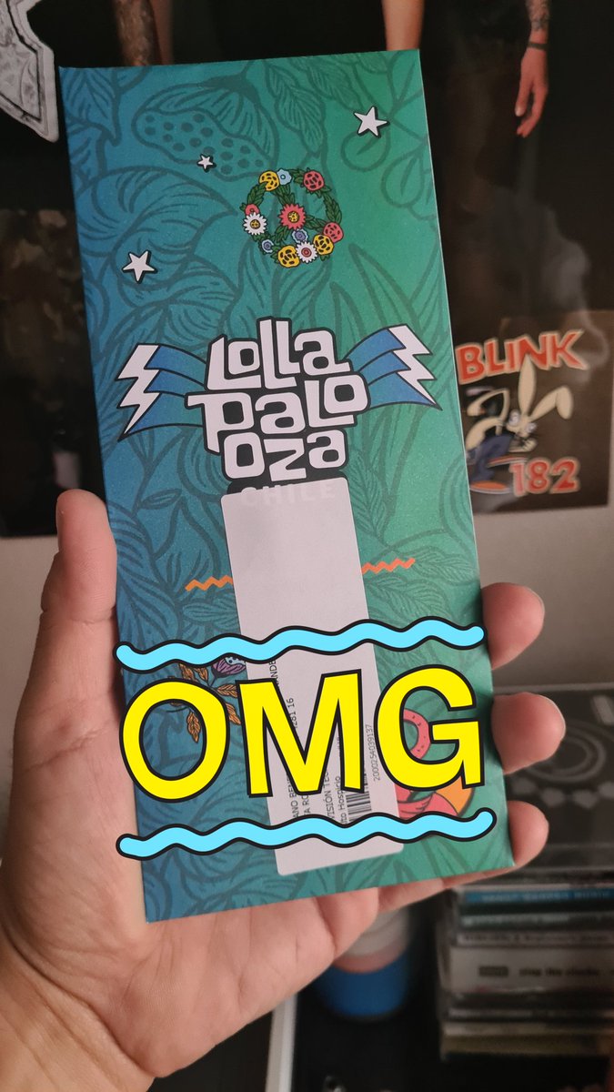 Vendo entrada para los 3 días de #Lollapalooza #Lollapalooza a 150 mil  !!!