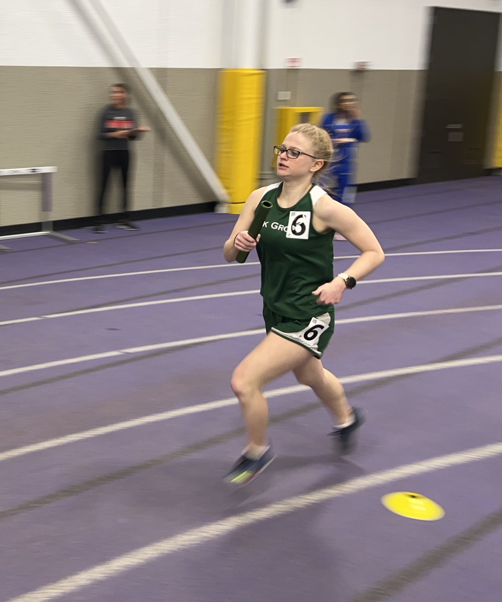 4x800m girls with a impressive performance