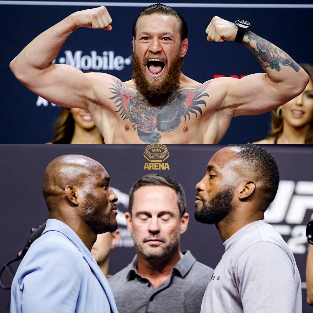 MMArena_'s tweet photo. 🚨🚨 CONOR VEUT LE GAGNANT DU COMBAT USMAN VS. EDWARDS !

L'irlandais affirme vouloir le vainqueur de ce combat en cas de victoire contre Chandler.

L'objectif ? 
CHAMP CHAMP CHAMP 🏆🏆🏆 https://t.co/86SyoeXdIf