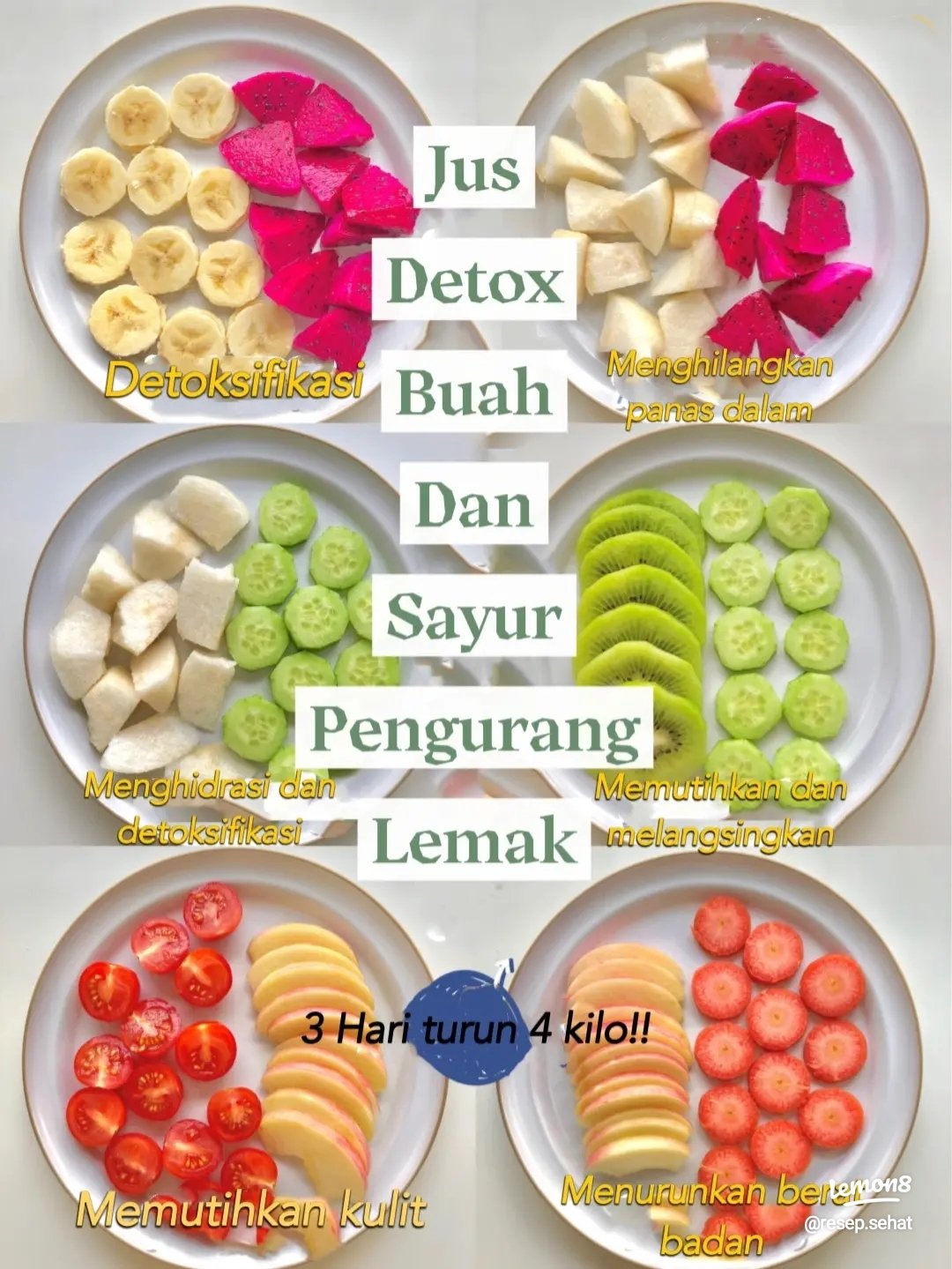Resep Jus Detoks yang Aman dan Efektif untuk Tubuh - Blogicakicak