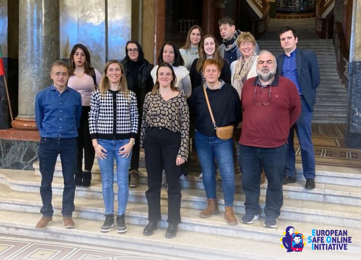 SafeonlineEU's tweet photo. A meeting of #ESOI partners was held in Sofia, Bulgaria recently to discuss progress!

👀Watch out for exciting deliverables coming soon, including a book 📖, a new website, and the final conference in Brussels🇪🇺! #onlinesafety #Europe 

More➡️ https://t.co/AODCV8elTR https://t.co/t21aNB999j