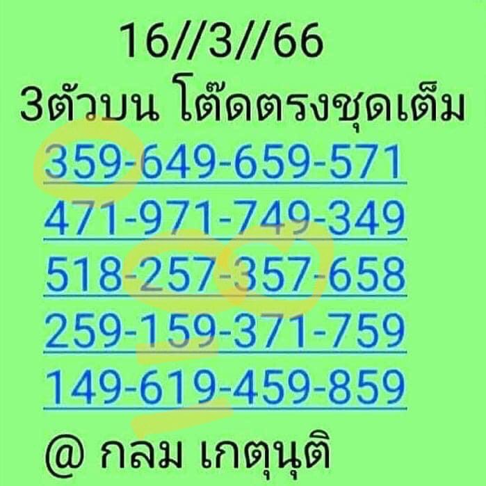 RHuay63's tweet photo. หวยเด็ดงวดนี้ 16 มี .ค.66
#หวยเด็ดงวดนี้ #หวยรัฐบาลไทย #หวยออนไลน์ #หวยออมสิน https://t.co/NF65iTjWiK