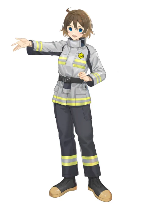 ◇お仕事◇札幌市消防局公式キャラクター『消防VTuber かさいまもり』さんのデザイン、イラストを担当させていただきました。札幌市消防局バーチャルスクールでナビゲートを担当しています! 