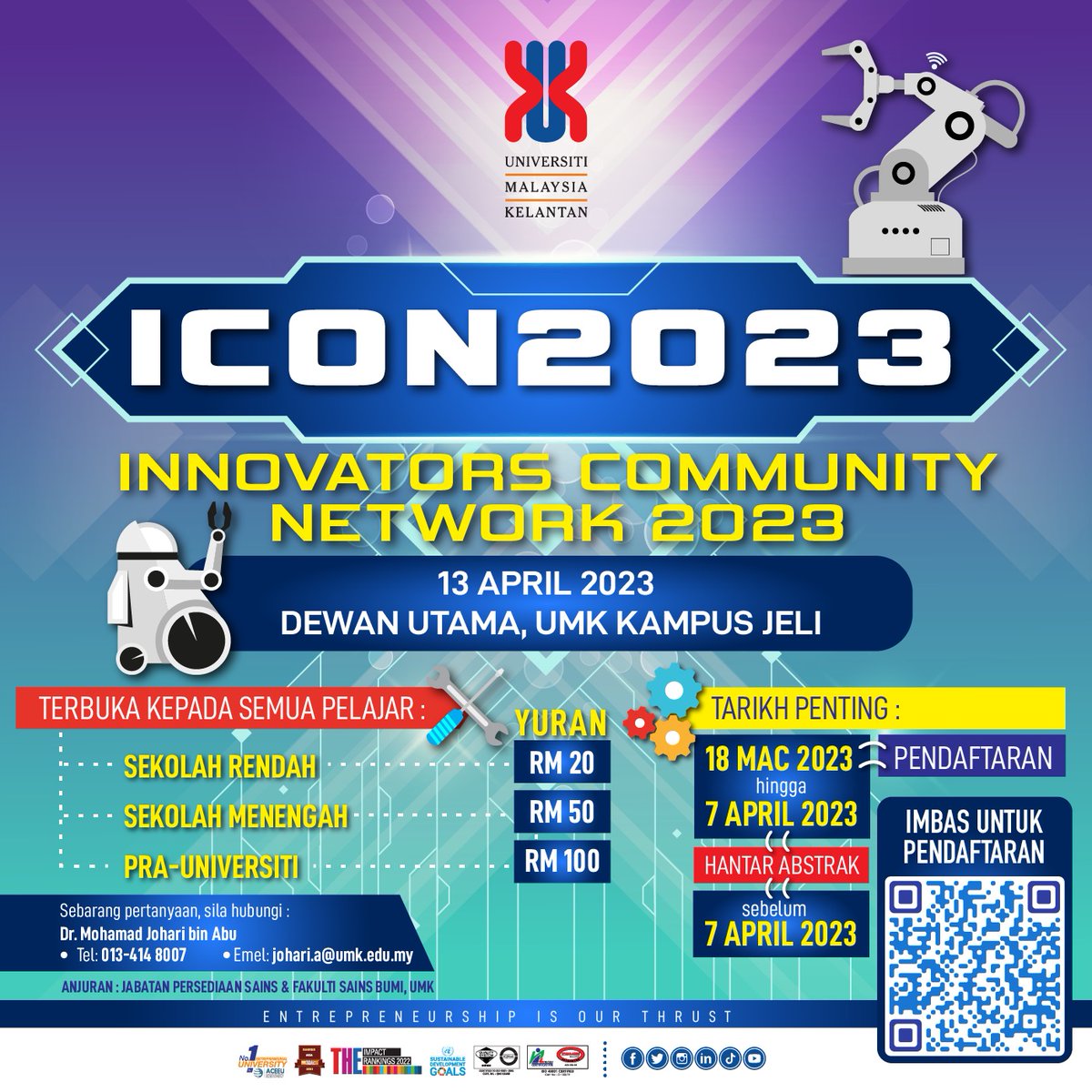 UMKPersediaan's tweet photo. UMK-AsCent Innovators with Community Network 2023 (ICoN2023)
#JabatanPersediaanSainsUMK #asasisainsumk #praijazahsainsumk
#perjalanansaintifikandabermuladisini 
#DiscoverFSB
#Kitabinalegasiumkbersama #KeluargaUMK #PerjalananSaintifikAndaBermulaDisini #EntrepreneurshipUniversity https://t.co/FwVsYyItsR