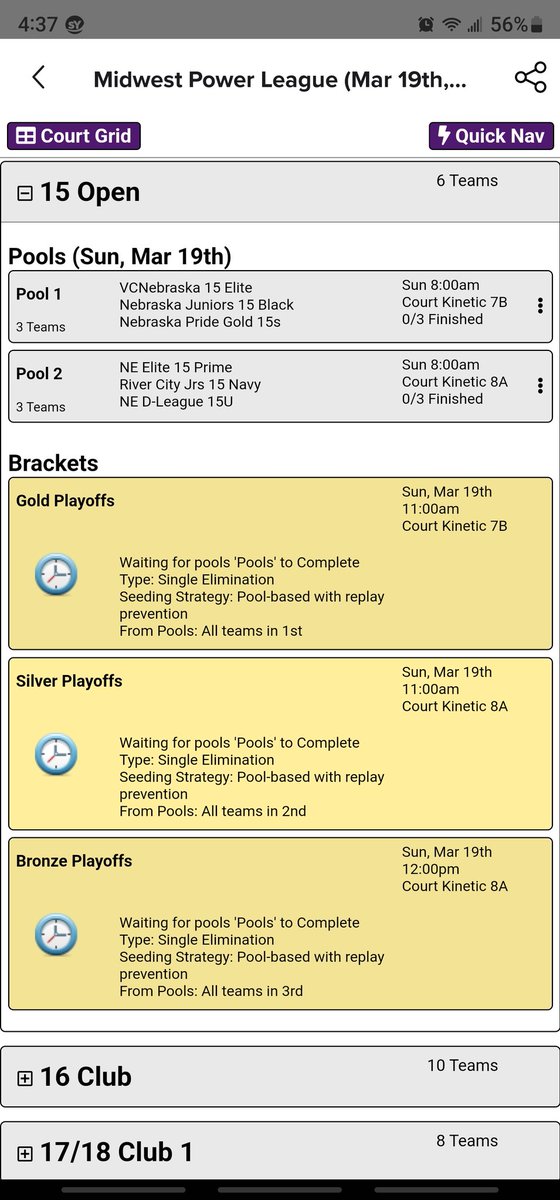 Schedule for this upcoming Sunday! <a href="/VCNebraska/">VCN</a> <a href="/VBallrecruiter/">Kara Hill</a> <a href="/Jaylen_Reyes2/">Jaylen Reyes</a>