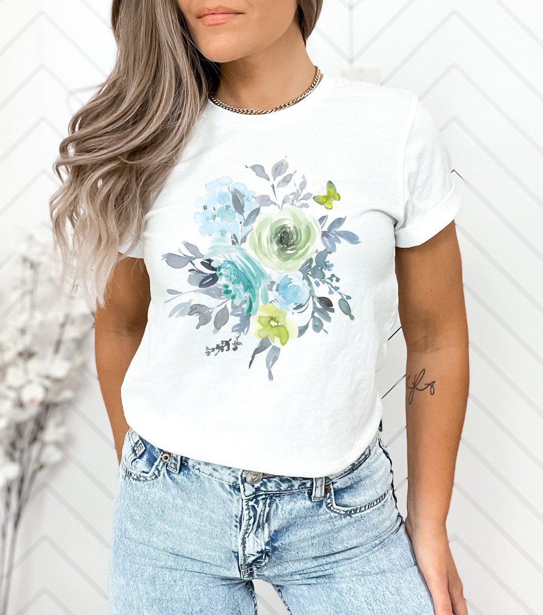 KiSTdesigned's tweet image. Excited to share the latest addition to my #etsy shop: Wildflowers T shirt Floral T-shirt Gift For Women Botanical Flower Shirt Wildflower Bouquet Aesthetic Spring Tee Mom Gift etsy.me/3LoAPph #floraltshirt #wildflowertee #springshirt #wildflowersshirt