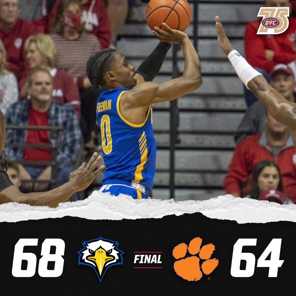 𝗠𝗼𝘃𝗶𝗻𝗴 𝗼𝗻‼️
 ⠀⠀⠀⠀⠀⠀⠀⠀⠀⠀⠀⠀
✅First NIT appearance … First NIT win. 
✅First National Postseason Tourney win for MSU since 2016!
⠀⠀⠀⠀⠀⠀⠀⠀⠀⠀⠀⠀
#OVCit | #OVC75 | #SoarHigher