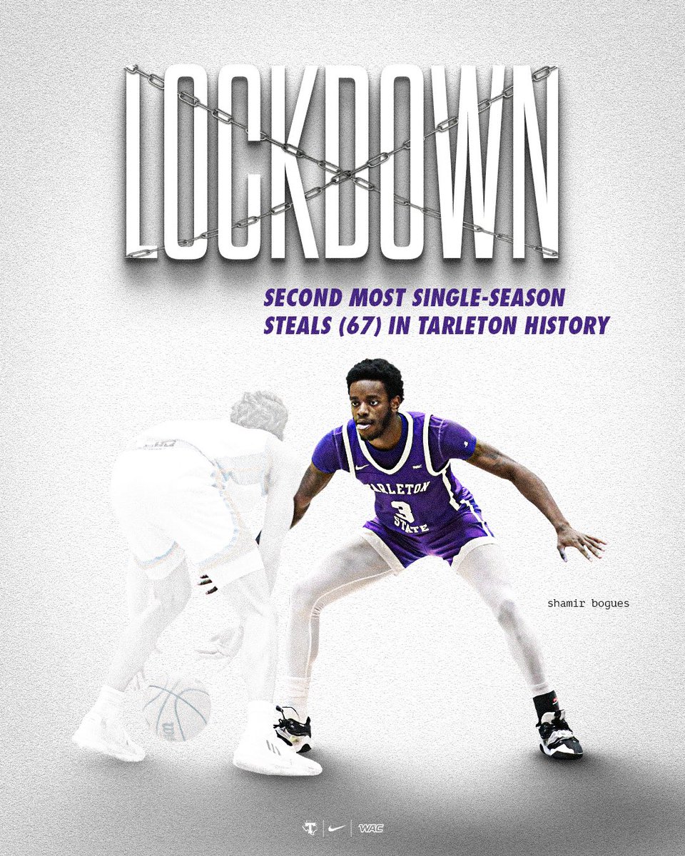 TarletonMBB's tweet photo. Shamir has been a problem for opposing offenses all season long 😤 https://t.co/9FEoTF678P