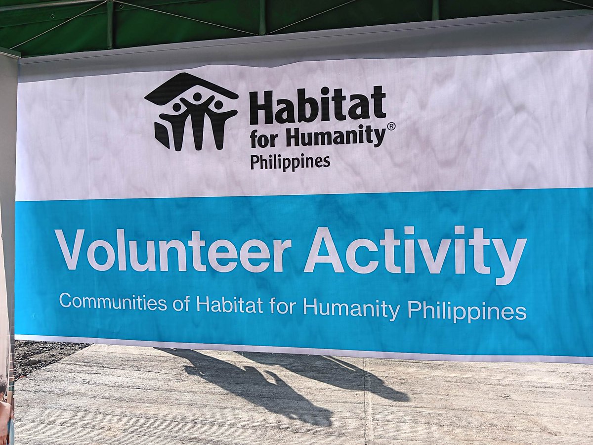 HabitatPhils's tweet photo. HAPPENING NOW: All set for the Binibining Pilipinas volunteer activity for the community in Bignay-Maunlad Socialized Housing Program in Valenzuela City

#volunteerbuild #buildactivity  #WomenBuild #HabitatYLB https://t.co/hGOJpomySd