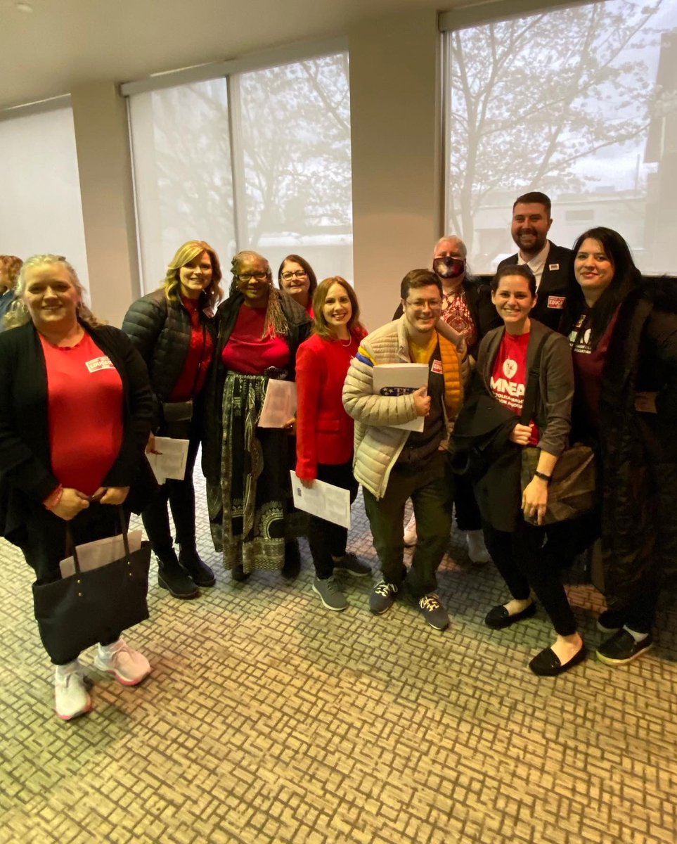 MNEA_'s tweet photo. Even on Spring Break, MNEA members are fighting for better working and teaching conditions for our educators and students.
@TEA_teachers
#civication https://t.co/TZXTwpEGRR