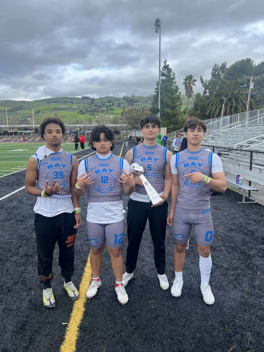 Eddiegill555's tweet photo. A few throws from the @RedZone7v7Elite NorCal tournament, we ended up winning the whole thing and going 5-1. Had 7 TD passes and 0 int. We also secured an invite to the national tournament in Colorado. @coachphiljohn @BrandonHuffman @westcoastpreps_ @TommyMcMahon11 @CoachAho88 https://t.co/EO1PsKY6vy