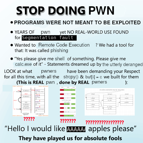 I'm definitely not the best doing memes, but someone needed to say this.