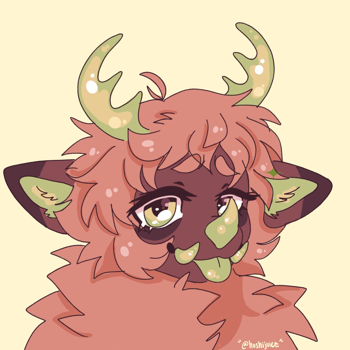 hoshijuice's tweet photo. bug head shot 💚🌿!!! head shot comms are open for $25 :D dm if interested #furryart #art #commissionopen #cute #beetle https://t.co/TL8w2rUMiQ