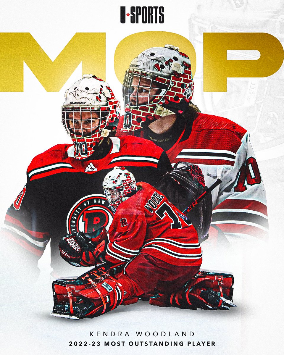 WHKY: Your 2022-23 <a href="/USPORTSca/">U SPORTS</a> Most Outstanding Women's Hockey Player Kendra Woodland!

#goredsgo