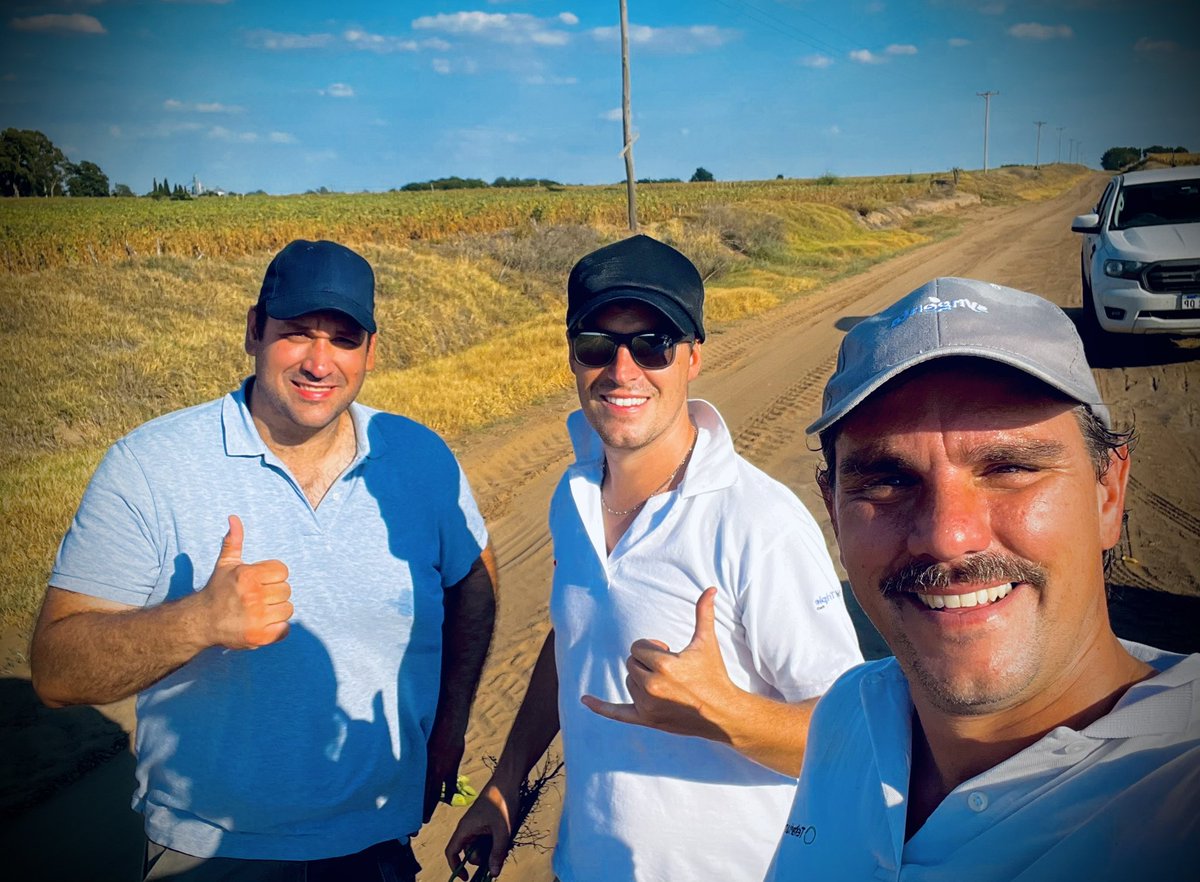 Hoy evaluamos la #TecnologiaTymirium y su control sobre nematodos de suelo en lotes de productores. Buenos resultados y mucho por aprender sobre estos parásitos que pueden provocar pérdidas de rinde muy importantes. Gracias <a href="/HernanBarbero/">Hernán Barbero</a> y <a href="/EzequielGandino/">Ezequiel Gandino</a> por el intercambio