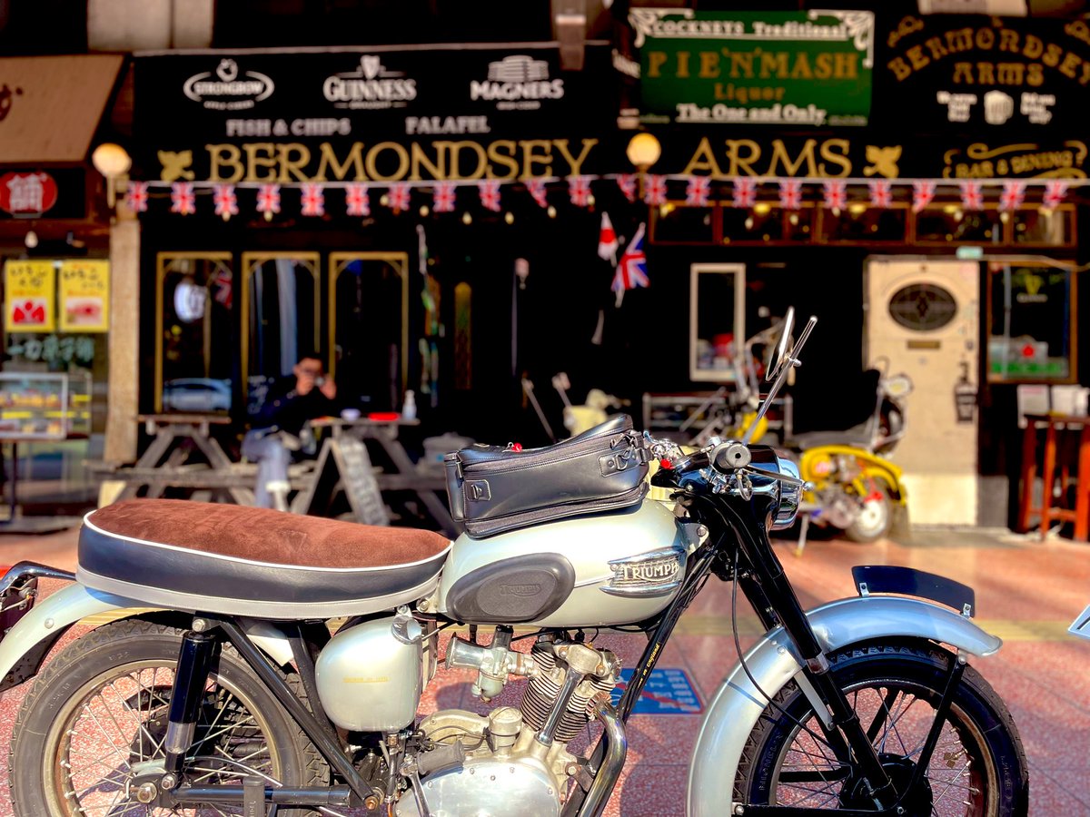 久々に夫婦で走れて楽しかった♪
@昼のBERMONDSEY🇬🇧