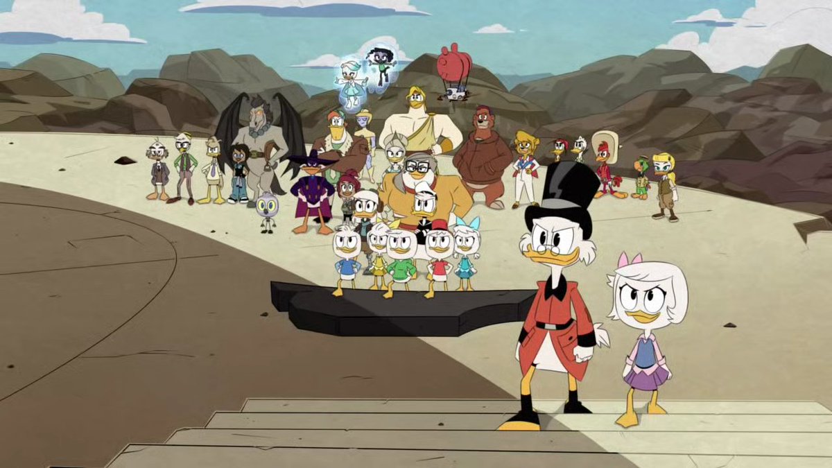 Laragearloose's tweet photo. Mis vidas ellos queriendo verse amenazantes jajajaja
#Fenro
#Ducktales2017 https://t.co/fatpRFwasv
