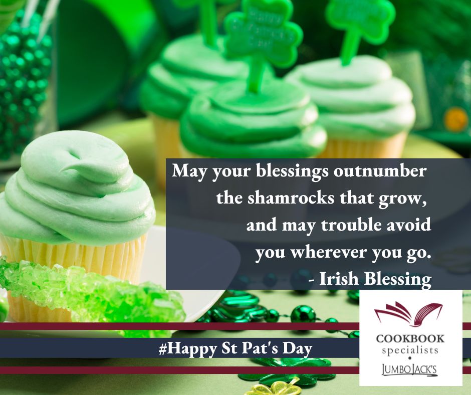 CookbookSpecial's tweet photo. An Irish Blessing that we have seen pop up in many cookbooks. Have a Happy St Patrick's Day! 
#stpatricksday https://t.co/PXHuYspiBi