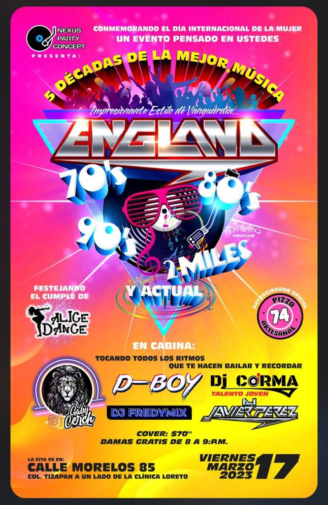 LaDJdelSW's tweet photo. 🎉 Party Mode: Vanilla Ice 🎉

Con una Verdadera Producción de Audio: ENGLAND !!! 

Estaré en Cabina Mezclando, Representando el Talento Femenino 🌹💋 

🫶😎
💽🎛️💽
#djanetop #djtop 
#purapinshiparty 

Viernes 17 de Marzo/ Cover $70

Más info ⤵️ https://t.co/I73xq5eF3M
