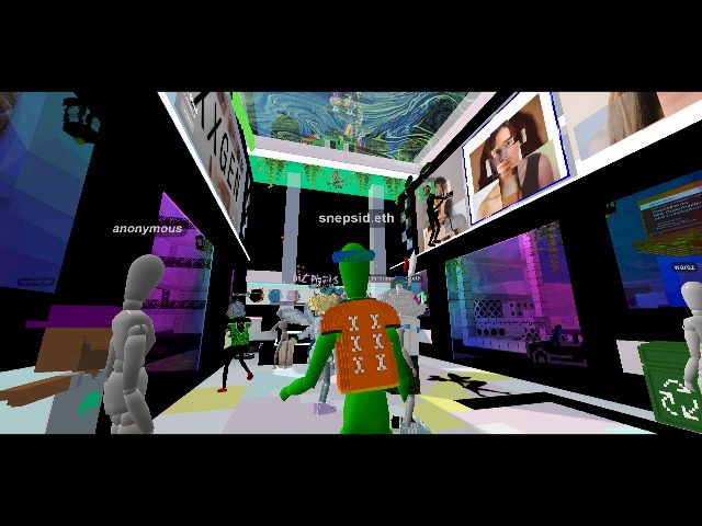 womptron's tweet photo. “Minting party for Jessica Yatrofsky's (jyatrofsky) latest project #XXGEN” - at BITPIXI'S BAR 🧚‍♀️😈 - by snepsid.eth https://t.co/M1qo7OiISA https://t.co/2BAQIndCTM