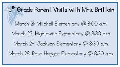 Frankford Falcons (@fms_plano) on Twitter photo Do you have an incoming 6th grader? FMS Principal Katie Brittain will be visiting elementary campuses to answer your questions about the transition to middle school. Hope to see you there! #FalconsSoar
<a href="/HaggarMariners/">HaggarMariners</a> <a href="/JacksonPlano/">Jackson Elementary</a> <a href="/PISD_Mitchell/">Mitchell Elementary</a> Do you have an incoming 6th grader? FMS Principal Katie Brittain will be visiting elementary campuses to answer your questions about the transition to middle school. Hope to see you there! #FalconsSoar
<a href="/HaggarMariners/">HaggarMariners</a> <a href="/JacksonPlano/">Jackson Elementary</a> <a href="/PISD_Mitchell/">Mitchell Elementary</a>
