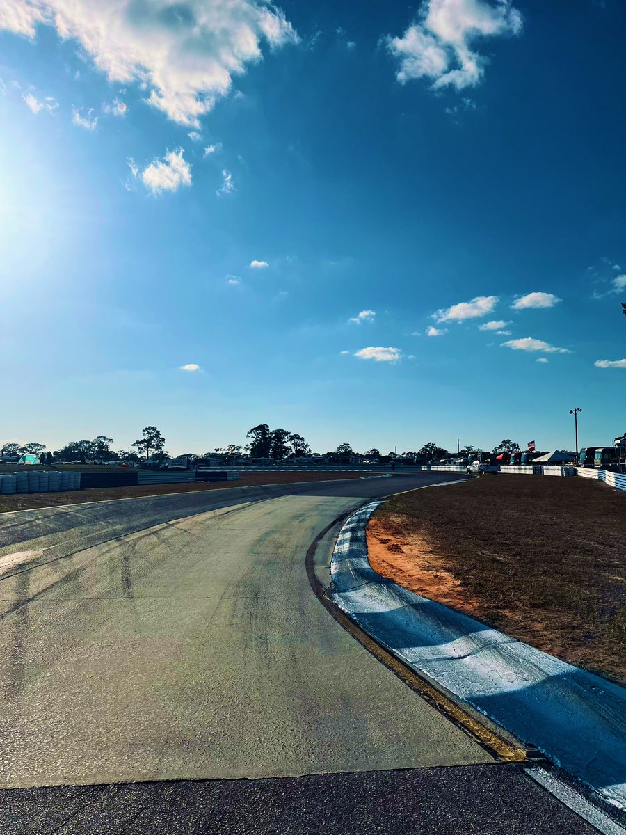 Ready to go at Sebring, practice tomorrow in preparation for the 12 hours on Saturday @IMSA @HighClassRacing #sebring12hour