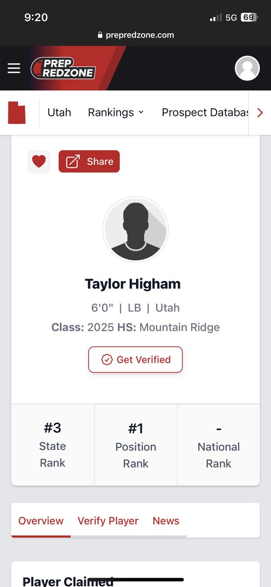 Taylor Higham (@taylorhigham11) on Twitter photo Very grateful to be ranked 3rd in the state and 1st in the LB position for the class of 2025 in the state of Utah!@PrepRedzoneUT <a href="/AlphaRecruits15/">Will Snowden</a> <a href="/CoachMeifu/">Mike Meifu</a> <a href="/Coach_Matthews_/">Darius Matthews</a> <a href="/BossSkilllz/">B.O.S.S. Skillz Training LLC</a> <a href="/alpha_lbu/">Jason Bowman</a> <a href="/RChansamoeun/">Richy Chansamoeun</a> Very grateful to be ranked 3rd in the state and 1st in the LB position for the class of 2025 in the state of Utah!@PrepRedzoneUT <a href="/AlphaRecruits15/">Will Snowden</a> <a href="/CoachMeifu/">Mike Meifu</a> <a href="/Coach_Matthews_/">Darius Matthews</a> <a href="/BossSkilllz/">B.O.S.S. Skillz Training LLC</a> <a href="/alpha_lbu/">Jason Bowman</a> <a href="/RChansamoeun/">Richy Chansamoeun</a>